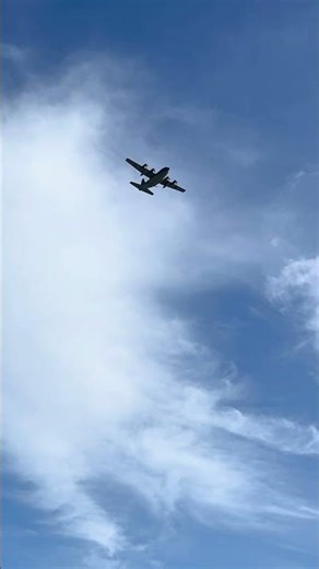 USAF AC-130J THUNDERING over the Beach | Florida Flyover