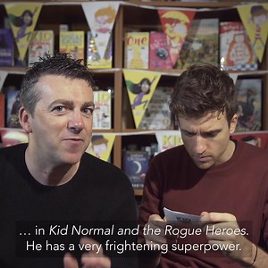 9.8K views · 110 reactions | The next #KidNormal adventure is out on THURSDAY in your local bookshop! Here’s me and Chris Smith to tell you all about our new villain...MAGPIE! Order here if you fancy: bit.ly/KidNormal2 | Greg James | Facebook