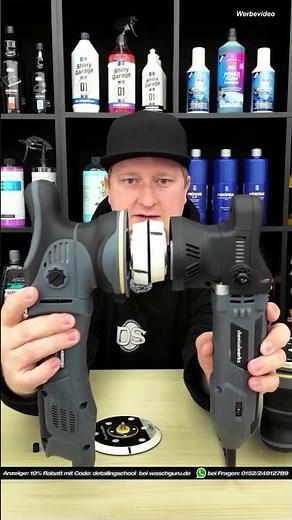 #SHORTS DIE QUAL DER WAHL! Lieber eine 2in1 Poliermaschine oder 2 Maschinen? schwere Entscheidung
