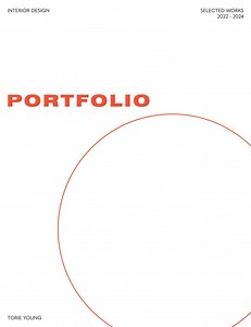 INTERIOR DESIGN PORTFOLIO