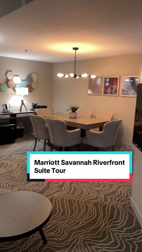 Marriott Savannah Riverfront Suite Tour | Savannah Hotel