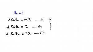 SOLVED: II A diffraction grating produces a first-order maximum at an angle of 20.0^∘. What is the angle of the second-order maximum? | Numerade