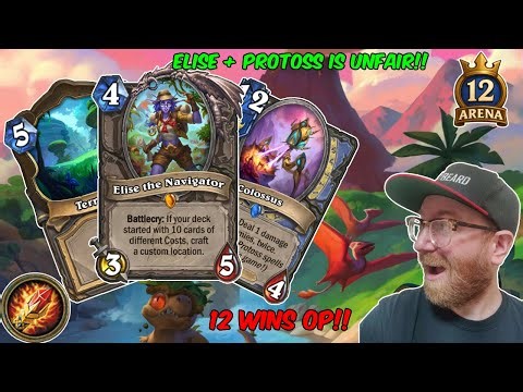 Protoss Mage with Elise? Easy 12 Wins - Hearthstone Arena