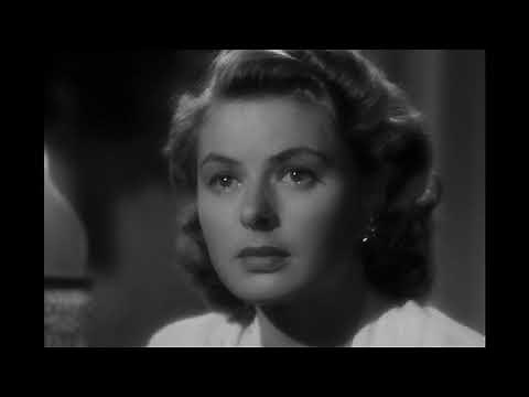 Casablanca (1942), dir. Michael Curtiz: “Rick and Ilsa Reunite”