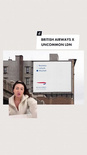 ‘A British Original’ 👏🏽 @british_airways release their new multi channel campaign with agency Uncommon London highlighting the different reasons why people fly ✈️☁️ A brilliant example of brand personality! #becauseofmarketing #marketingcampaign #marketingcampaign2022 #marketingchannel #britishairways #outofhomeadvertising #brandpersonality
