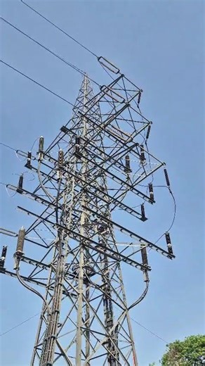 How EHV cables are connected to overhead Transmission lines. Extra High voltage Cable and Conductor