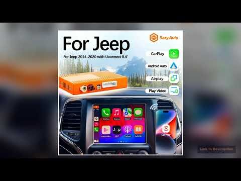 Sinairyu Apple Carplay Android Auto Aftermarket Camera Wireless Module For Jeep Grand Cherokee XJ