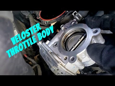 2016 Veloster (turbo) throttle body cleaning / removal