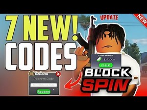 ✴UPDATE!⚡REDEEM✴BLOCKSPIN ROBLOX CODES 2025 | BLOCK SPIN CODES 2025