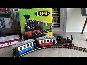 Introduction to G Scale Garden Model Railroading with an LGB Passenger Train Set from 1979