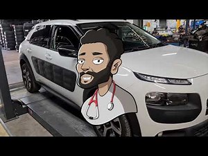 Resetting the tire pressure warning light on the Citroen C4.