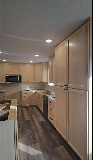 Custom built maple kitchen