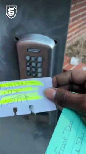 Combination door lock repair