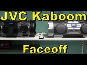 JVC Kaboom Sound Quality Faceoff: RV-NB70 vs. RV-NB10B.