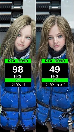 PRAGMATA vs DLSS 5 vs RTX 5090 Graphics Comparison