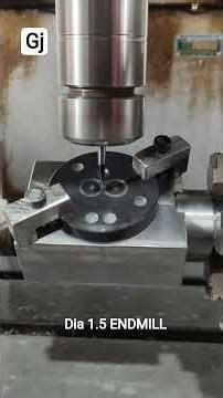 💥DIA 1.5 ENDMILL RGUFING SPOT💥#gjvmcprograming2575 💥#cadsoftware 💥#cnc #machining 💥#DWLCAM PROGRAM