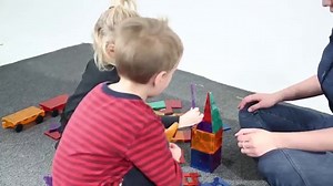 Watch Playmags 3D Magnetic Blocks for Kids Set of 100 Blocks to Learn Shapes, Colors, & Alphabet STEM M... on Amazon Live