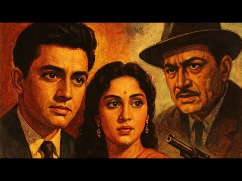 Dev Anand’s Baazi (1951) | Full HD Movie | Guru Dutt | Old Hindi Classic||