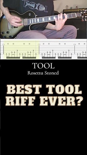 TOOL - Rosetta Stoned - Guitar Cover with Guitar Tabs