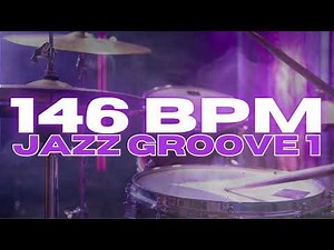 146 BPM - Jazz Drum Beat Groove - Loop 1
