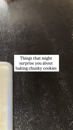 Ashley | It’s Half Baked on Instagram: "Things that might surprise you about baking cookies… 👀🫣 #yum #tips #tipsandtricks #baking #bakingtips #bakersofinstagram #homebaker #homebakery #bakery #smallbusiness #hacks #tricks #cookie #cookies #cookiedecorating #cookiebaking #bake #bakewithlove #chocolatechipcookies #chocolatechip #cookielover #business #businessowner #businesswoman #food #foodie #foodlover #cottagefood #bakinghacks101 #recipe"