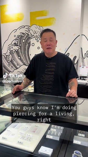 Triple Flat Ear Piercing Techniques by Ronny Needles