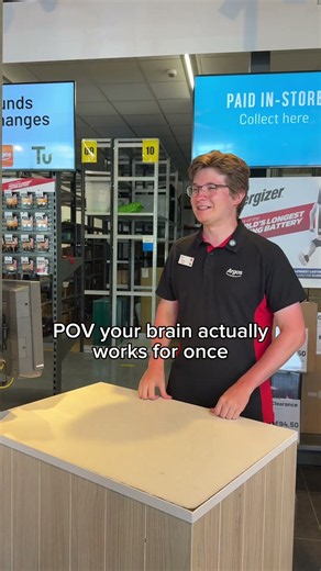 POV your brain works for once