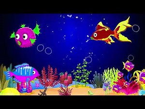 Peaceful Underwater Aquarium 😴 Baby Sleep Music for Sweet Dreams 🛌Fish Lullaby #67