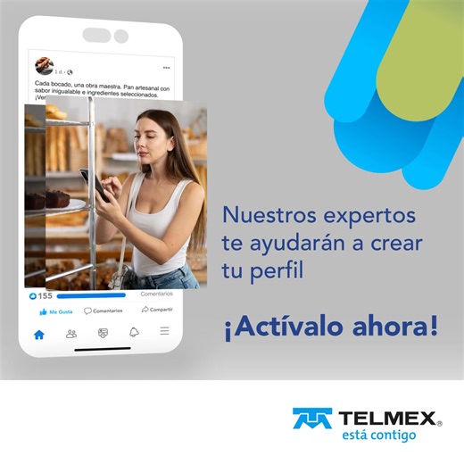 Con Telmex, tu Negocio puede crecer. Nuestros expertos pueden ayudarte a crear tu Facebook FanPage para darte mayor visibilidad, ventas y comunicación directa con tus clientes. 😉✨ Activa ahora: https://bot.ax/facebook-fanpage | Telmex