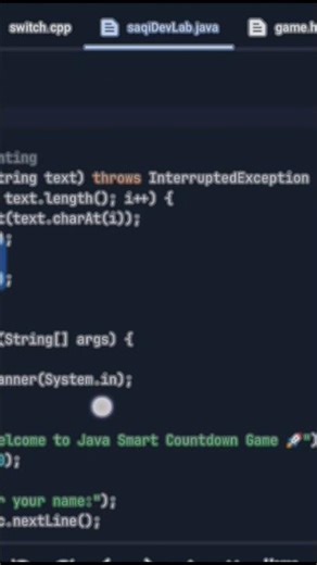 java project by chat GPT