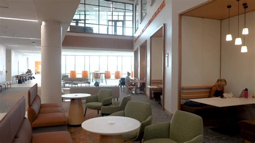 Take a video tour of the University of Tennessee's new College of Nursing Building