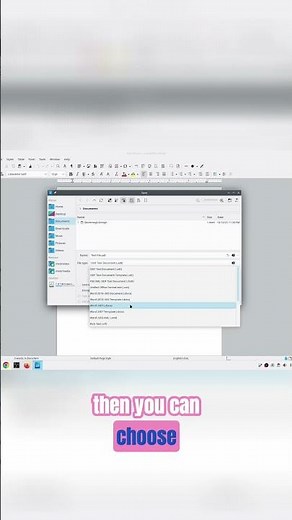 LibreOffice: Save as Microsoft Word Document! #shorts