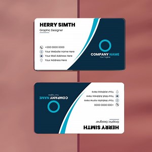Modern Minimalist Business Card Template: Editable Canva Design (digital Download) - Etsy