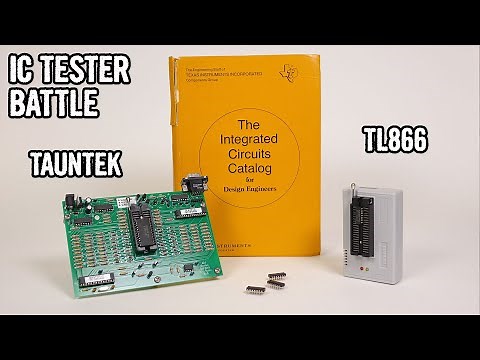 Viewer-designed, Tauntek TTL IC tester!