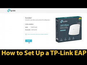 EAP115 Configuration | TP-Link EAP Configuration Guide