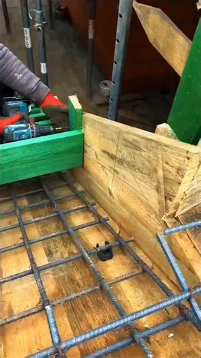 stair building setup process#shortvideos #construction #building #diy #american