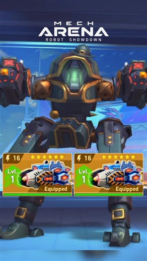 Guardian + Savant 16 🔥👆🏻| Mech Arena Gameplay #mecharena #mecharenarobotshowdown #gameplay #shorts