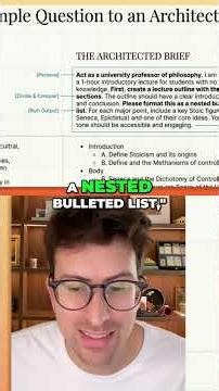 Unlock LLM Power: Crafting Perfect Prompts for Better Results #shorts