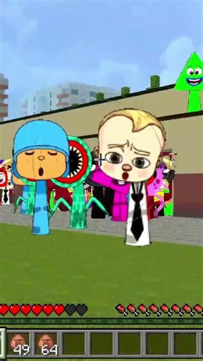 Too Much All Sprunki Oc in Minecraft Pe! (MCPE)