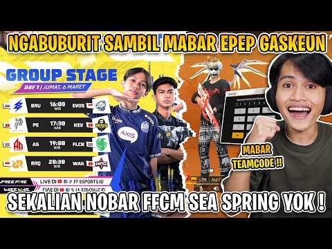 NGABUBURIT EPEP 😎 NOBAR FFCM SEA DAY 1 JUGA KUY !!