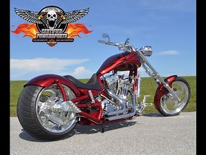*** SOLD *** 2006 BOURGET BIKE WORKS PYTHON 330 REAR TIRE CHOPPER
