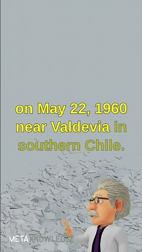 The Largest Earthquake in Recorded History! #Earthquake