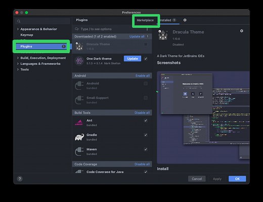 How to Install Themes for IntelliJ IDE -