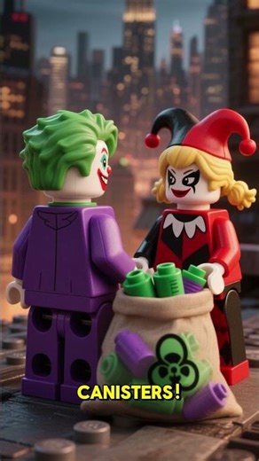 LEGO Batman vs LEGO Joker The Last Laugh Rooftop Chase