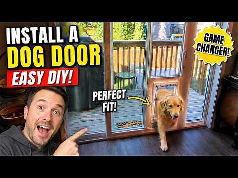 How to Install a Dog Door in a Sliding Glass Door (Easy DIY That Actually Works)