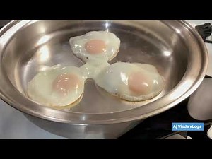 Fried Egg Sunny side up — electric skillet saladmaster