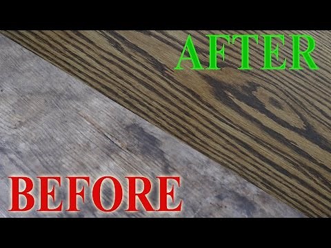 Restoring Outdoor Table with Homemade Veneer