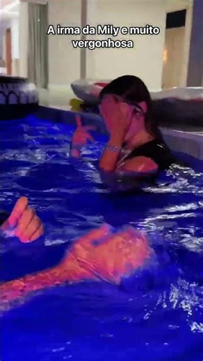 a irmã da Mili é muito envergonhada #comedia #shorts