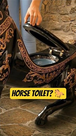 This Horse Toilet Actually Works… 😳🐎