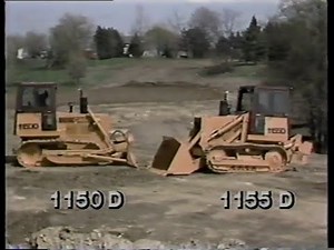 Case 1150D/1155D Crawler Dozer and Loader